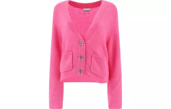 GANNI Джемпер женский розовый
