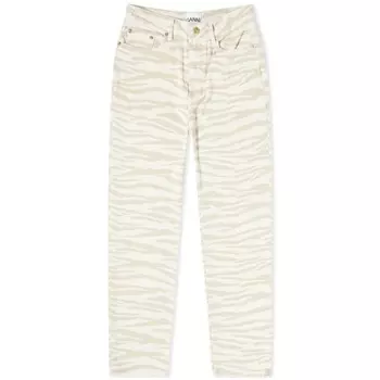 Ganni Джинсовый принт с принтом Swiggy, хаки