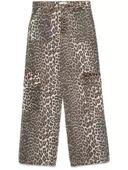 GANNI джинсы Angi, коричневый