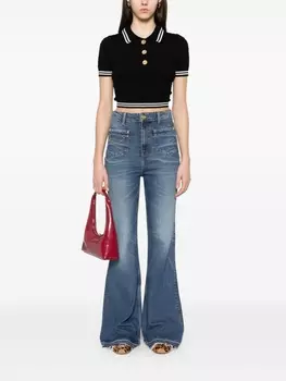 GANNI джинсы Goddi, синий