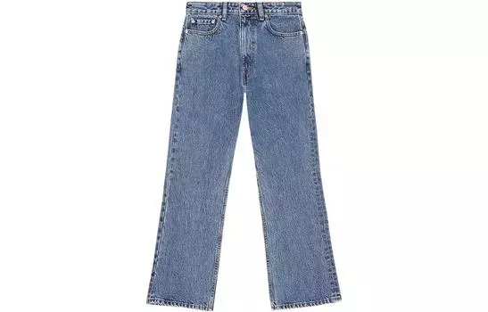 GANNI Джинсы женские синие