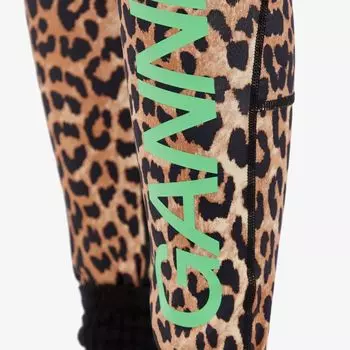 Ganni Колготки Active со сверхвысокой талией, мультиколор