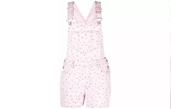 GANNI Комбинезон женский светло-розовый