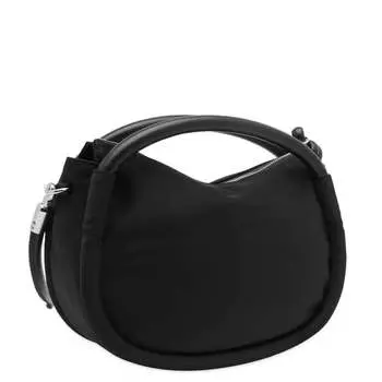 Ganni Мини-сумка с узлом, черный