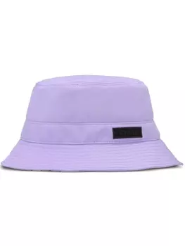 GANNI панама с логотипом, фиолетовый