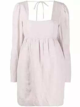 GANNI платье мини, розовый