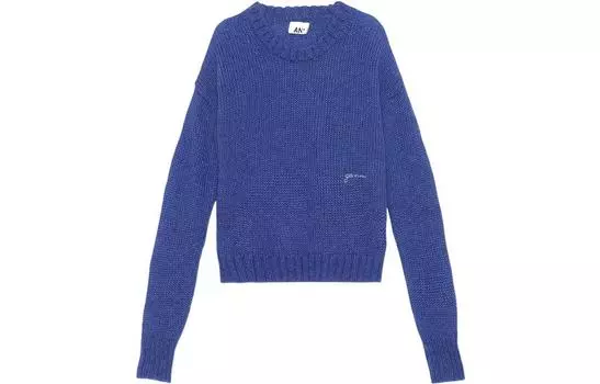 GANNI SS22 Джемпер женский, синий