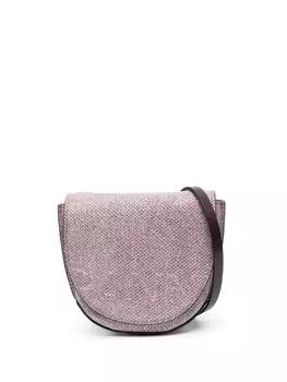 GANNI сумка Banner Nano, розовый