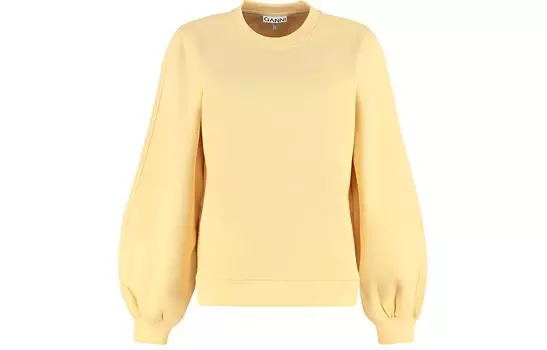 GANNI Свитшот женские желтые