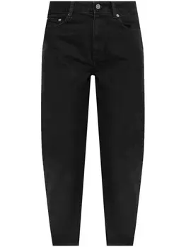 GANNI укороченные джинсы, черный