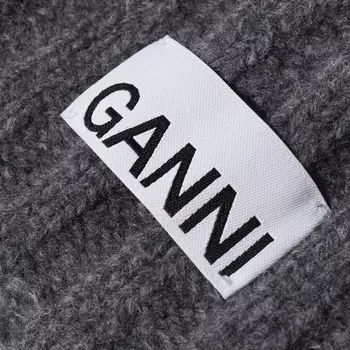 Ganni вязаная шапка