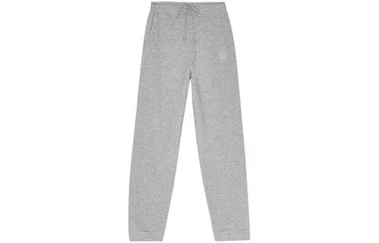 GANNI Женские повседневные брюки FW23, цвет «голубой серый», разноцветные