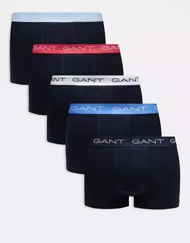 GANT 5-pack трусов черного цвета, многоцветный