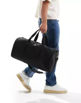 GANT - Дорожная сумка черного цвета с логотипом в виде щита