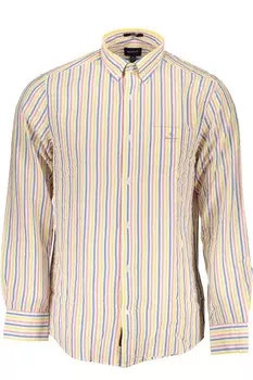 Gant Элегантная мужская рубашка на пуговицах с длинными рукавами, белый