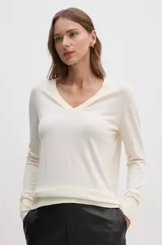 Гант свитер Gant, бежевый