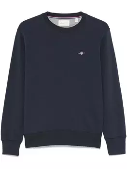 Gant толстовка с круглым вырезом, синий
