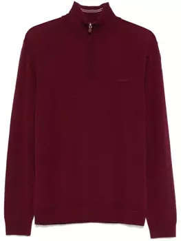 Gant трикотажный свитер из шерсти мериноса, красный
