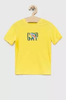 GAP детская футболка, зеленый