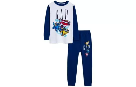 GAP Детская повседневная спортивная одежда, цвет Blue/ White