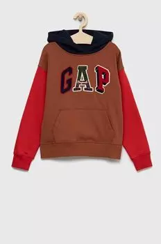 GAP детская толстовка, коричневый