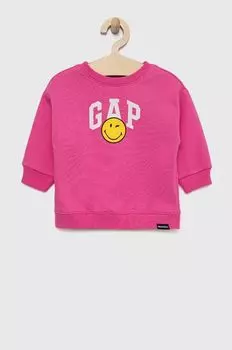 GAP детская толстовка, розовый