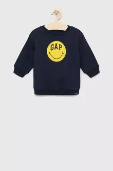 GAP детская толстовка, темно-синий