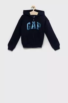 GAP детская толстовка, темно-синий