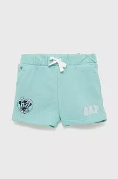 GAP детские шорты, бирюзовый