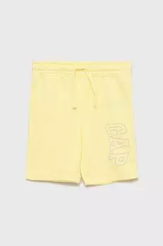 GAP детские шорты, желтый