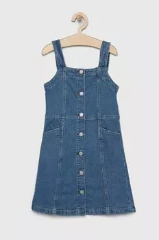 GAP детское джинсовое платье, синий