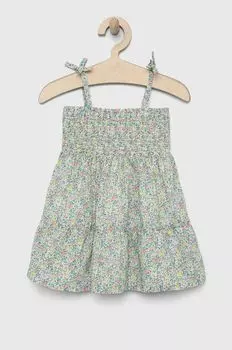 GAP детское хлопковое платье, мультиколор