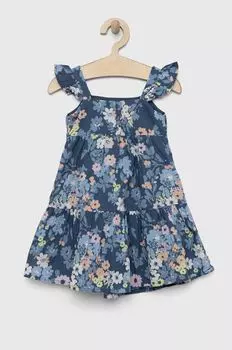 GAP детское хлопковое платье, мультиколор
