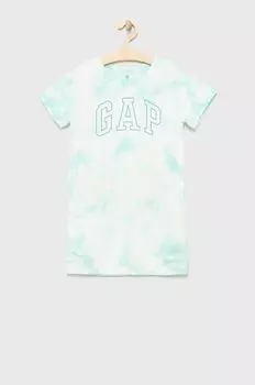 GAP детское платье, зеленый