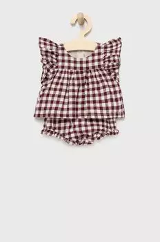 GAP комплект детского белья, бордовый