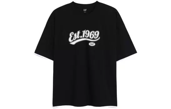 GAP Мужская футболка, цвет Black
