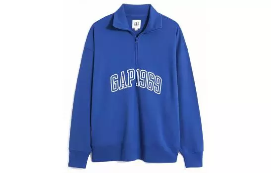 GAP Толстовка унисекс серо-черная