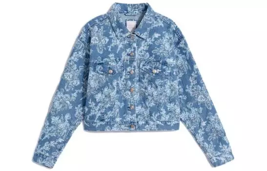 GAP Женская джинсовая куртка, цвет Blue