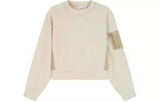 GAP Женская толстовка, цвет Beige