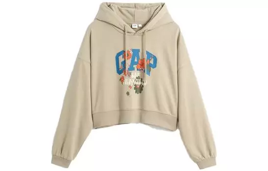 GAP Женская толстовка, цвет Beige