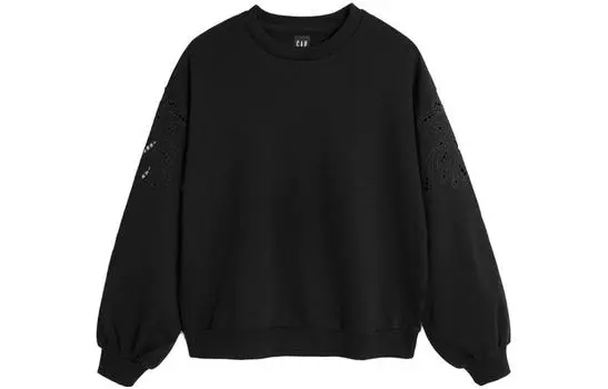 GAP Женская толстовка, цвет Black