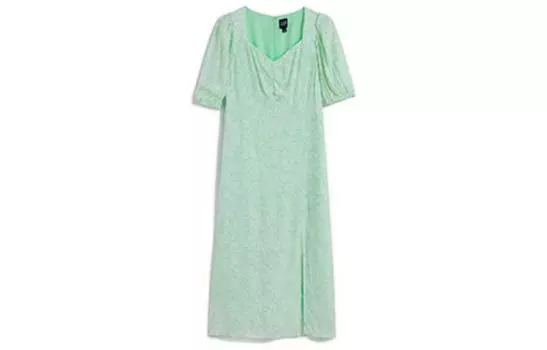 GAP Женское платье с шортами и рукавами, цвет Blue