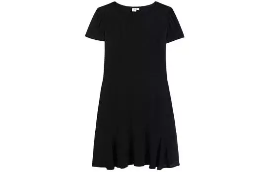 GAP Женское платье с шортами и рукавами, цвет Black