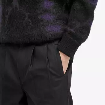 Garbstore Garbstore Широкие легкие брюки со складками, черный