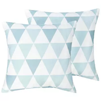 Garden Подушки набор из 2-х штук Beliani, светло-синий