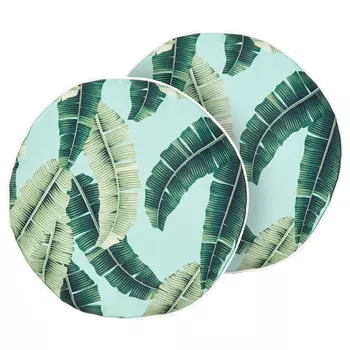 Garden Подушки набор из 2-х штук Beliani, светло-зеленый