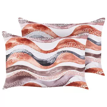 Garden Подушки набор из 2-х штук Beliani, коричневый