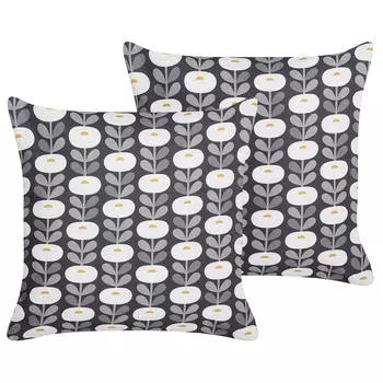 Garden Подушки набор из 2-х штук Beliani, светло-серый