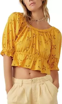 Гардения Топ Free People, цвет Golden Girl