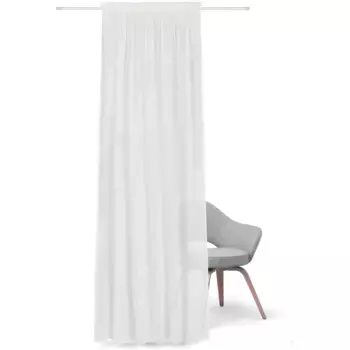 Гардина Feel of Nature «Freja», (1 шт.), ВxШ: 245x140, цвет offwhite